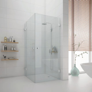 Cabine de douche en verre sur mesure